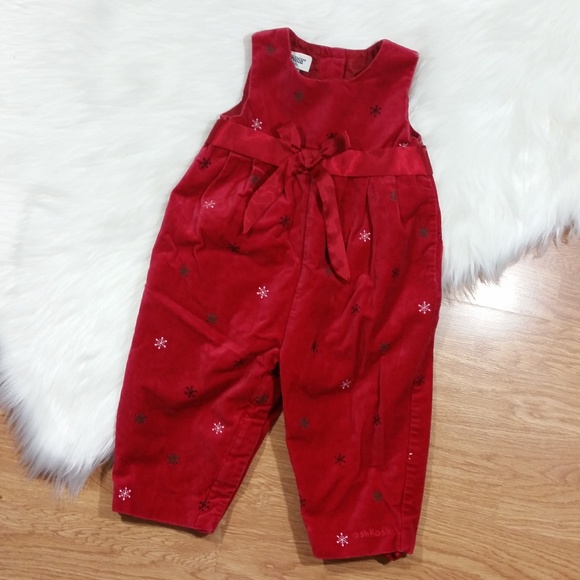 OshKosh B'gosh Other - Vintage girls Osh Kosh Christmas outfit (256)